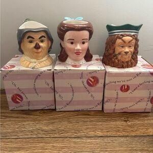 Wizard of Oz Character Mugs Set
